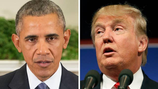 Did President Obama Play The Race Card Against Donald Trump On Air Videos Fox News 