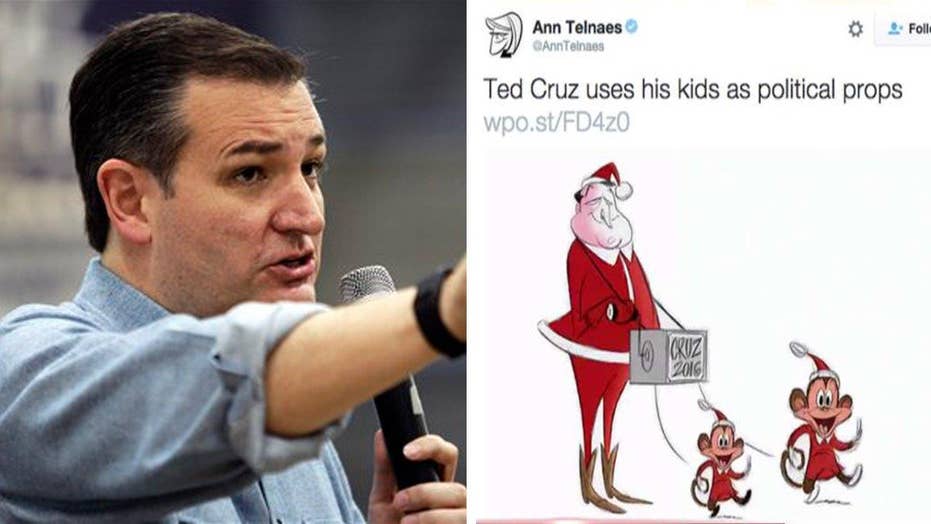 ted cruz daughters monkey cartoon