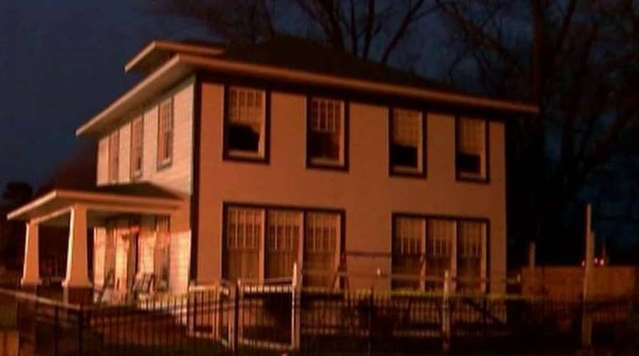 Fire damages childhood home of Bill Clinton