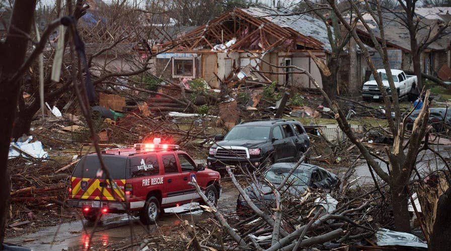 Deadly tornadoes rip through Texas, killing 11