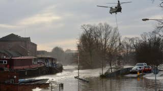 Heavy rains causing devastating floods in northern England - Fox News
