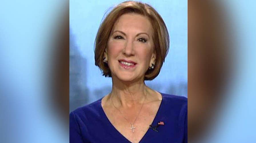 Fiorina: Never going to ask for support because I'm a woman