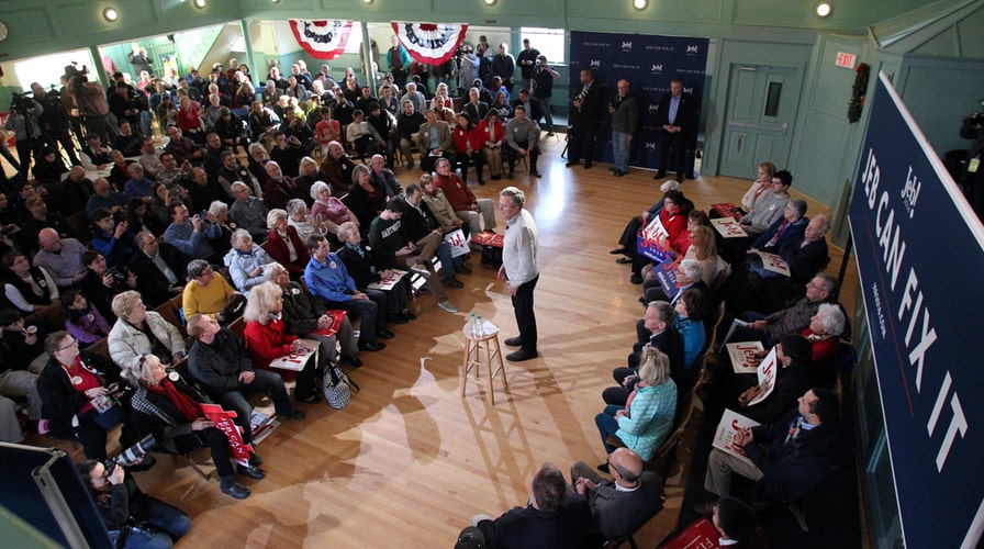 Candidates back on the campaign trail after holiday break