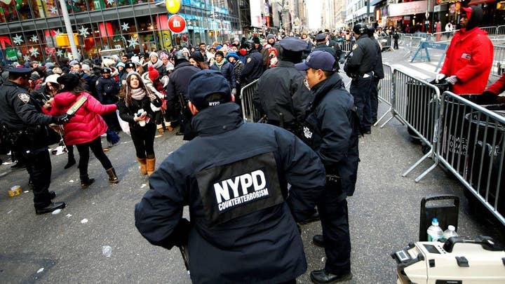 Thousands of cops to patrol Times Square for New Year's Eve