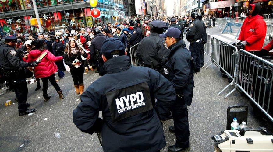 Thousands of cops to patrol Times Square for New Year's Eve