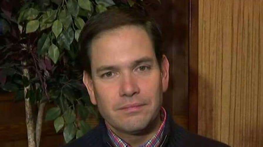 Sen. Marco Rubio fires back at Gov. Christie's attacks