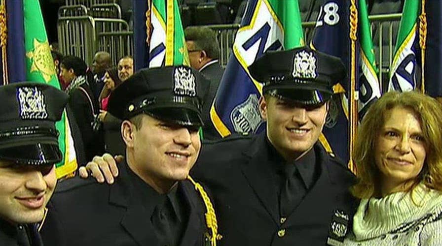 Brothers make history, graduate NYPD Police Academy together