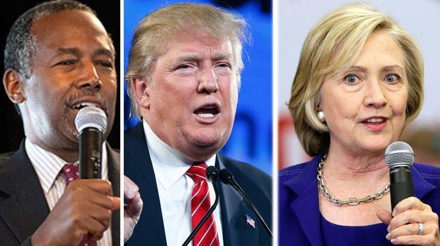 Top Carson aides quit; Trump escalates attacks on Clinton