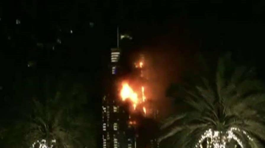 Fire engulfs Dubai hotel hours before New Year's fireworks