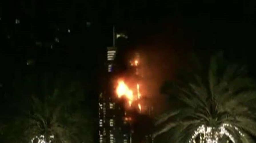 Fire engulfs Dubai hotel hours before New Year's fireworks