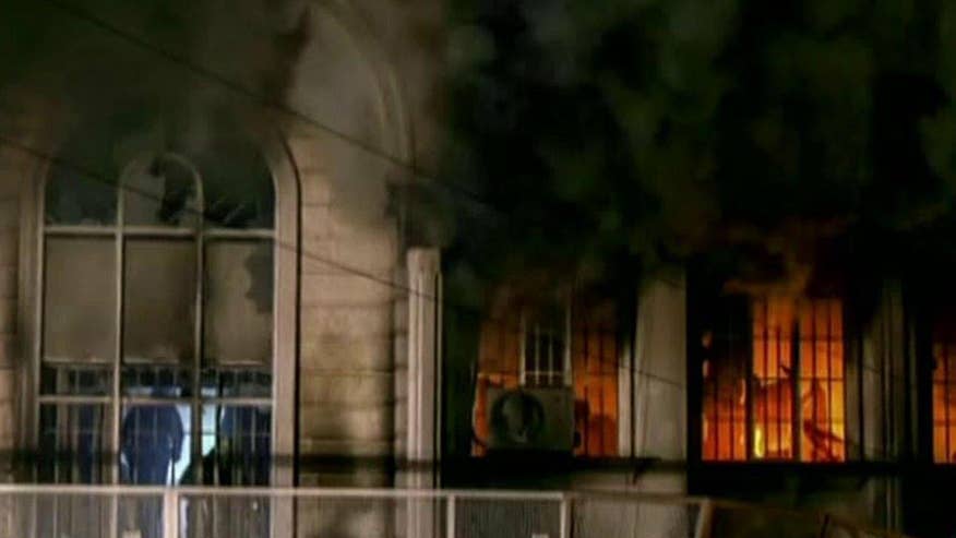 Protests erupted in Iran after Saudi Arabia executed a Shiite cleric 