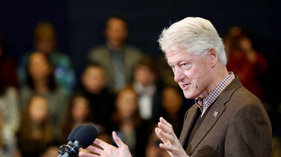 Bill Clinton makes 2016 campaign debut