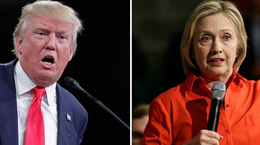 Trump targets Clintons with all eyes on Iowa