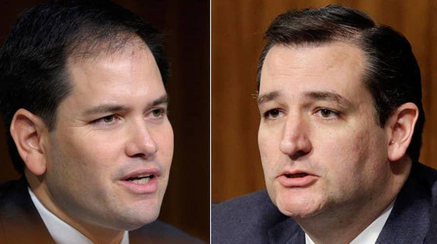 The Rubio, Cruz rivalry heating up