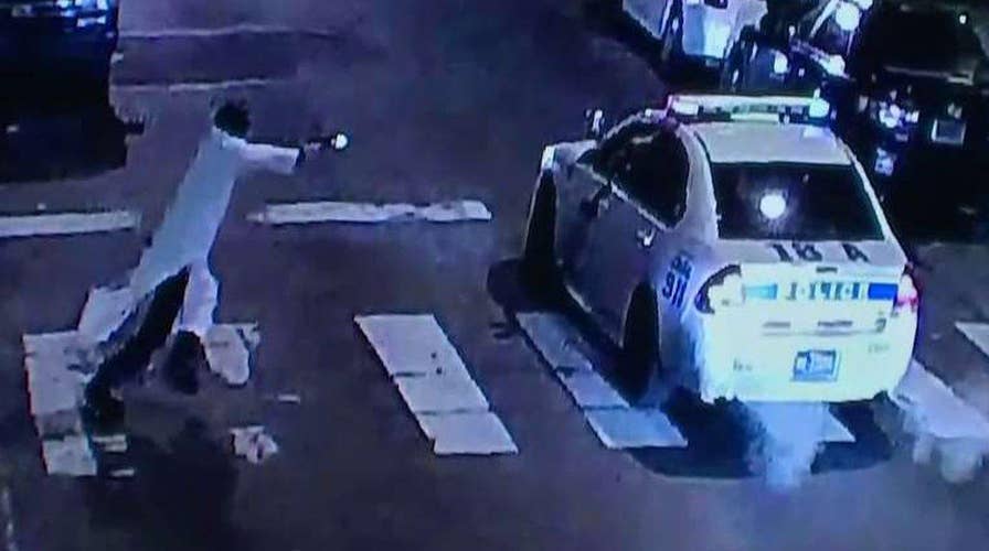 Cops release video of gunman ambushing Philadelphia officer