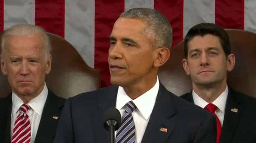 Obama defends economic record, downplays ISIS threat in SOTU