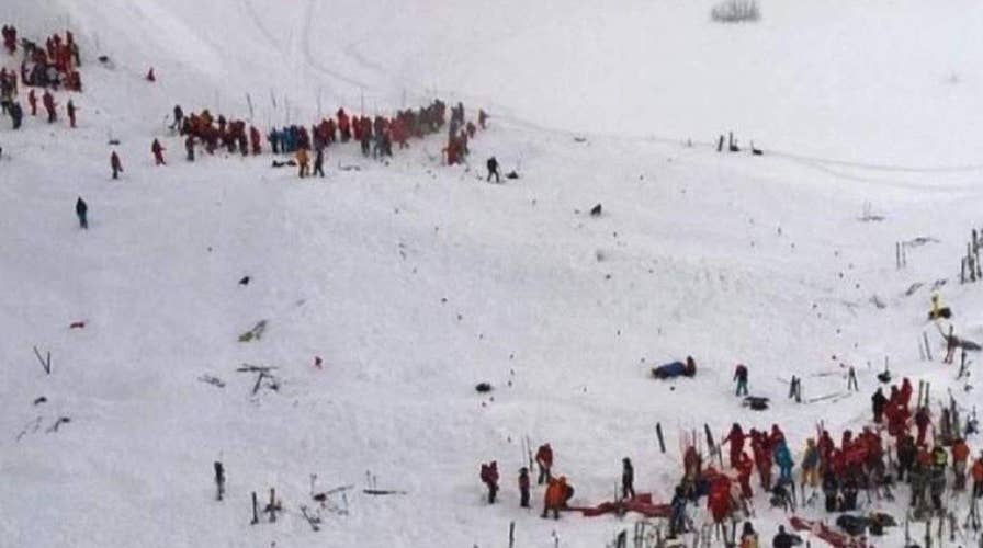 Crews search for survivors after deadly Alps avalanche