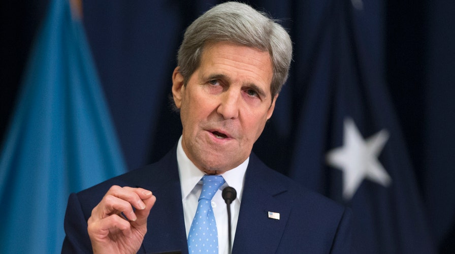 Sec'y Kerry thanks Iran for releasing US sailors