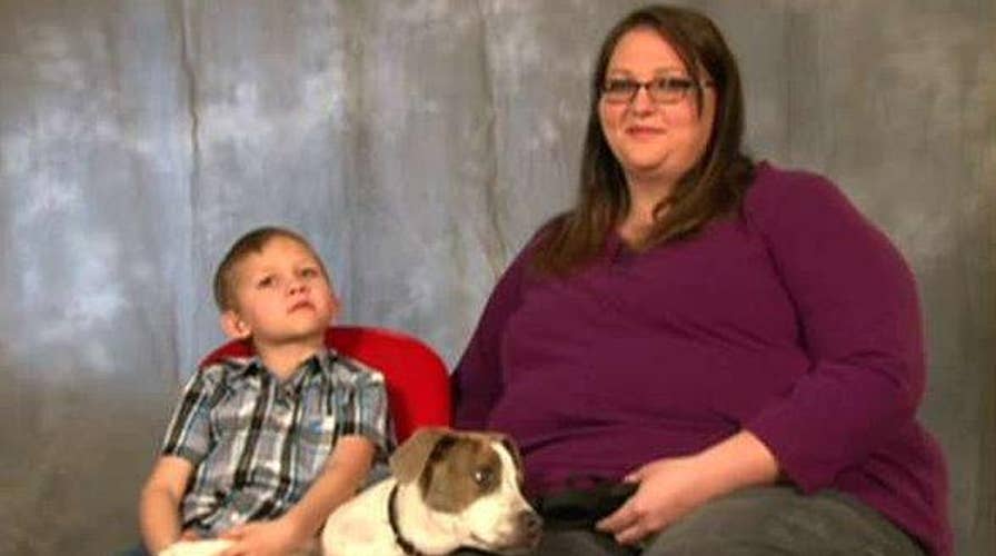 Boy bursts into tears when reunited with dog