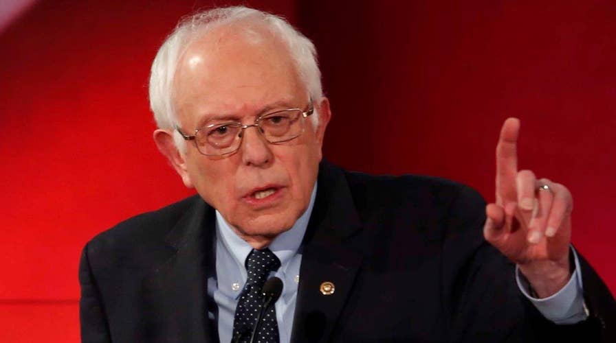Bernie Sanders takes aim at the media