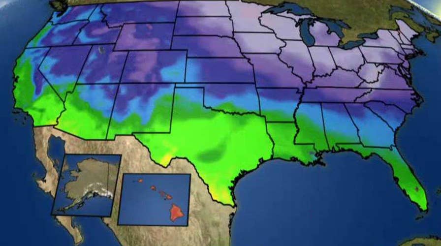National forecast for Tuesday, January 19