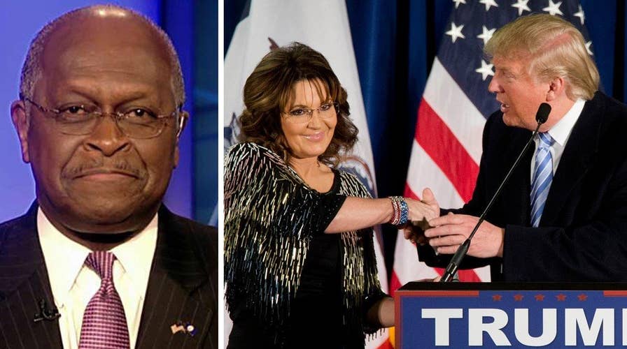 Cain: Palin's Trump endorsement a 'game-gainer,' not changer