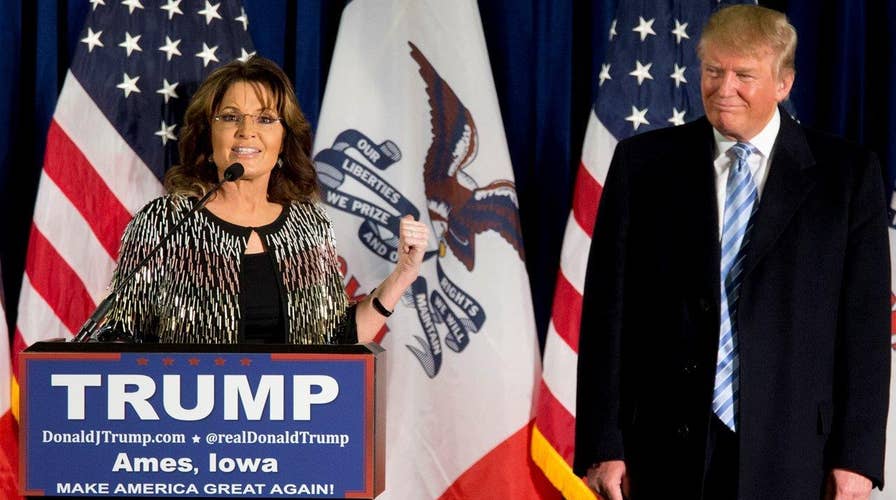 Sarah Palin endorses Donald Trump for president