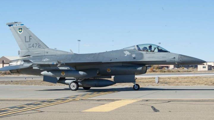 US Air Force confirms F-16 crash near Bagdad, Arizona