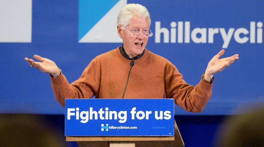 Bill Clinton says Hillary is the real 'change maker'