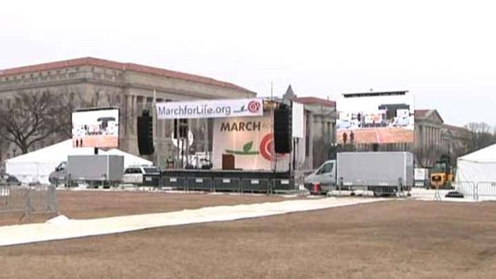Supporters gather in DC for March for Life rally