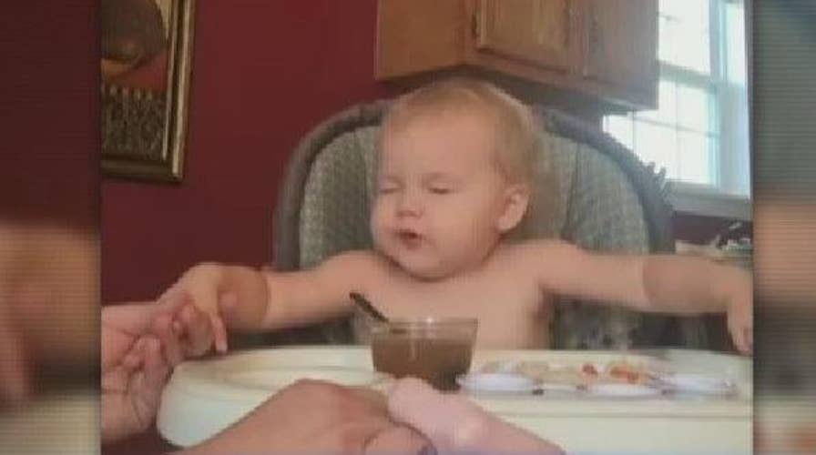 Video of toddler saying grace goes viral