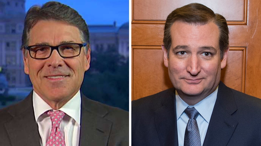 Gov. Rick Perry endorses Ted Cruz for president