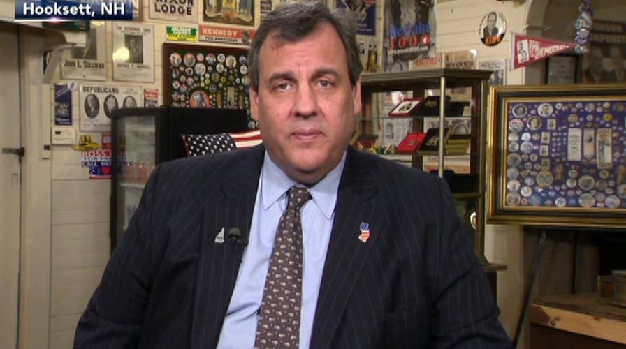 Christie: Voters want a president who's resolute, strong