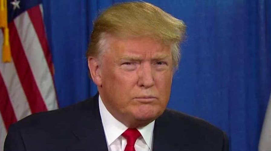 Trump talks endorsements, deal-making and debate plans