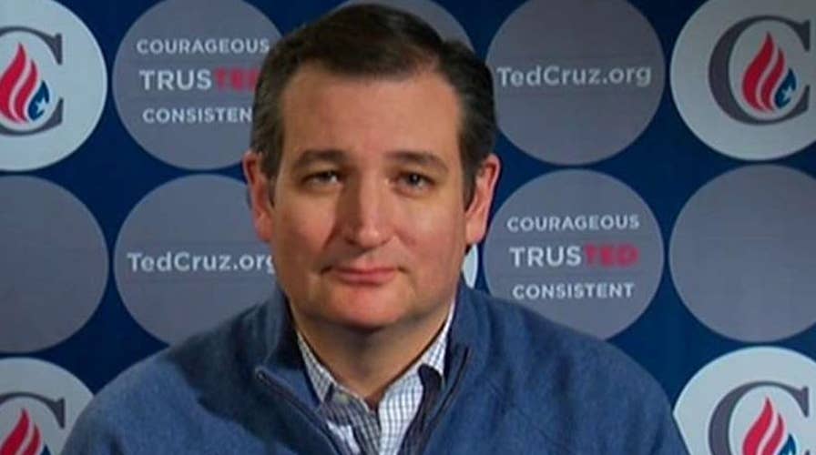 Ted Cruz on his campaign ahead of the Iowa caucuses