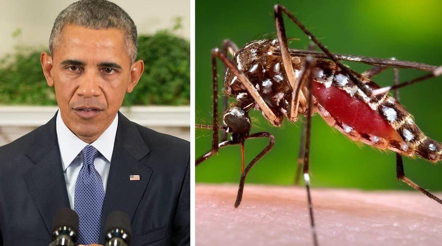 Obama's concern about the spread of the Zika virus growing
