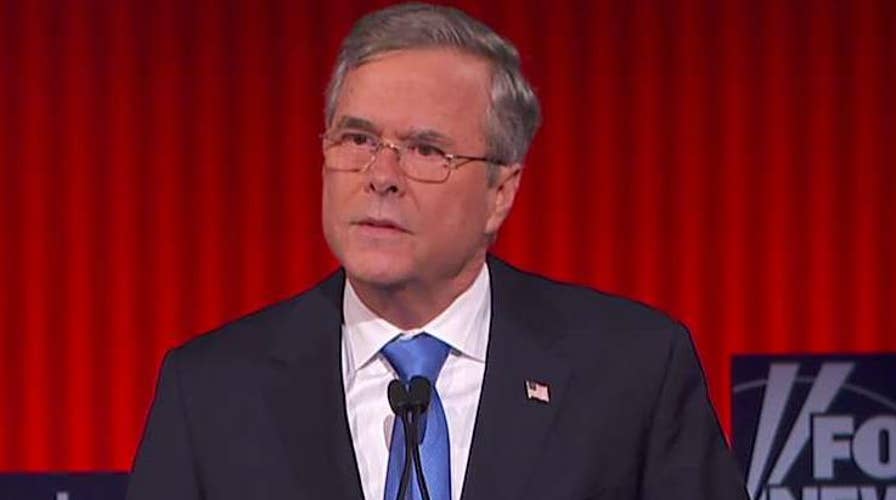 Bush rejects suggestion he's splitting establishment vote