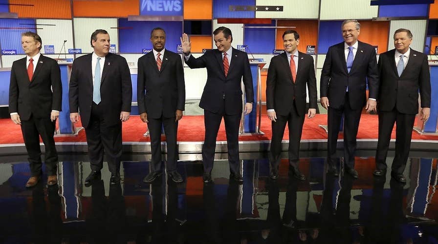 Part 1 of the 9 p.m. Fox News-Google GOP Presidential Debate