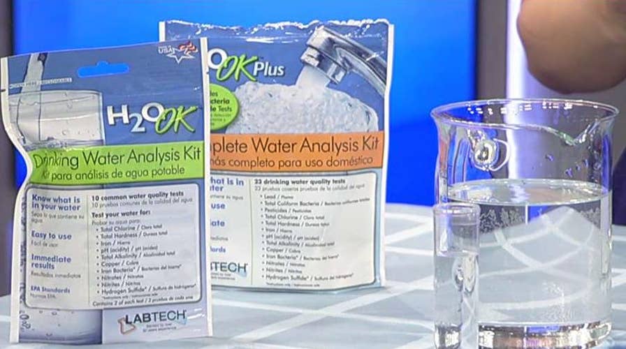 How to test and filter your water at home