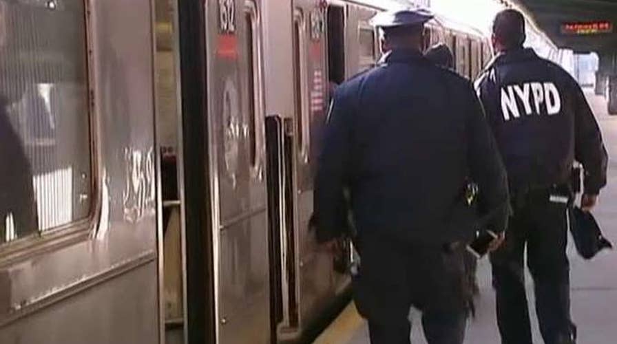Man cut in face while waiting for subway