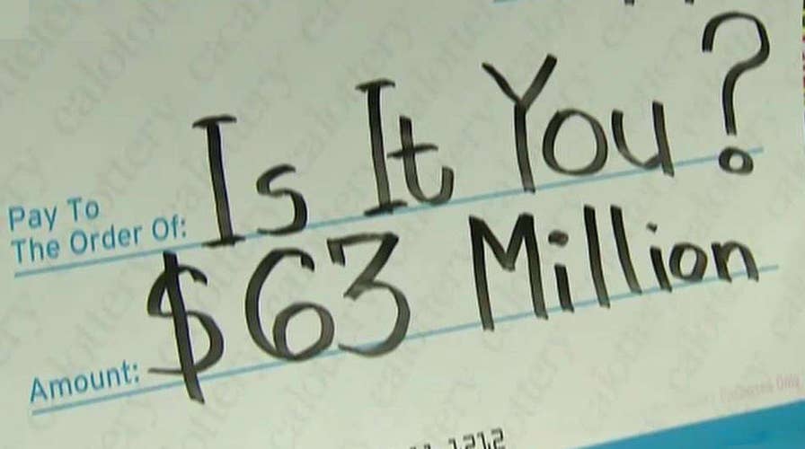 California lottery jackpot remains unclaimed
