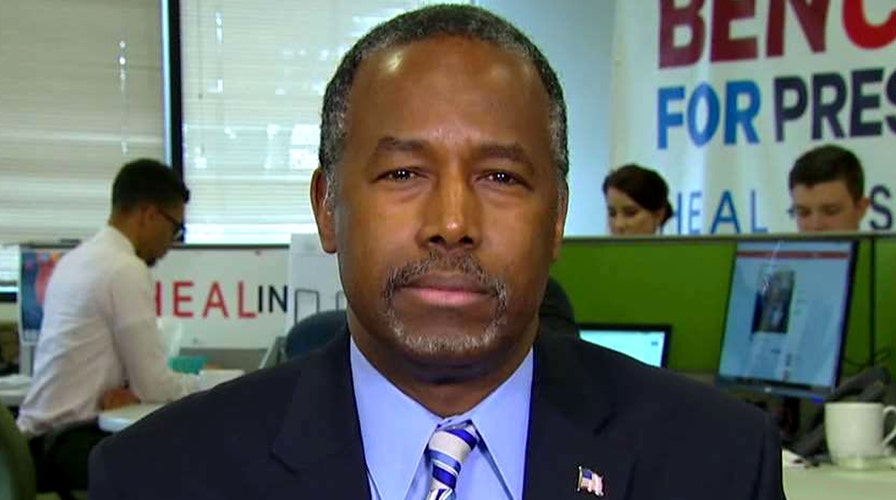 Carson on cutting campaign staff, 'misinformation' in Iowa