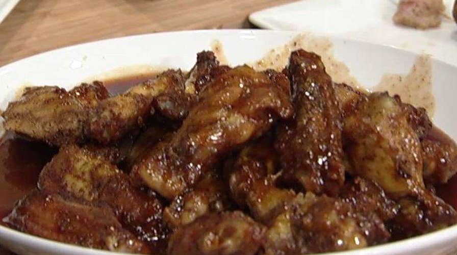 Super Bowl wings two ways: Smoked and fried