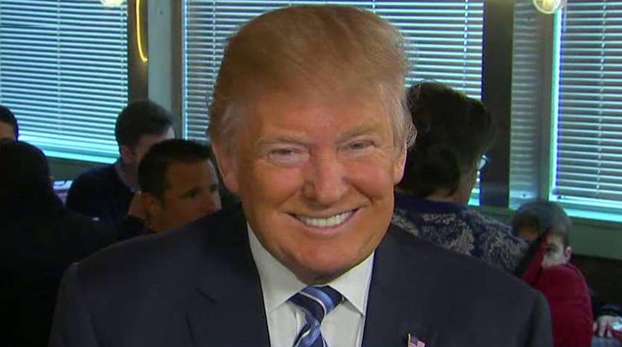 Donald Trump on leading in the polls ahead of NH primary