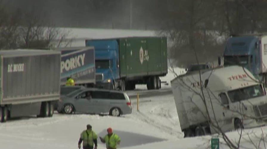 At least three people killed in Pennsylvania pile-up 