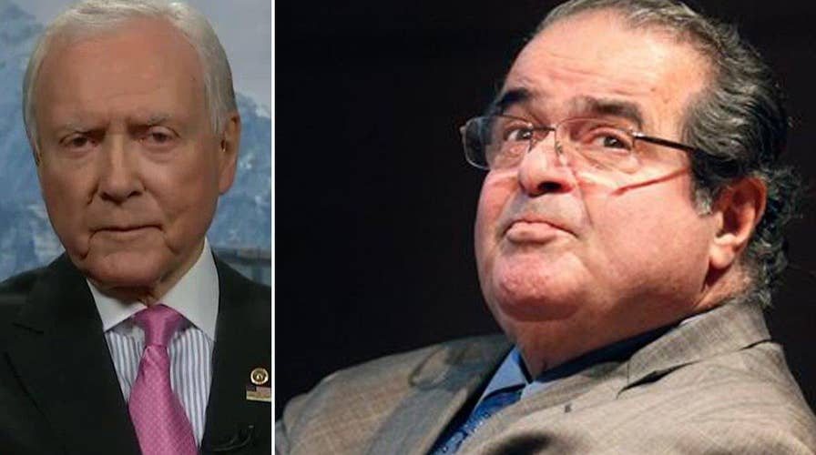 Orrin Hatch: Scalia was a respected founder of originalism