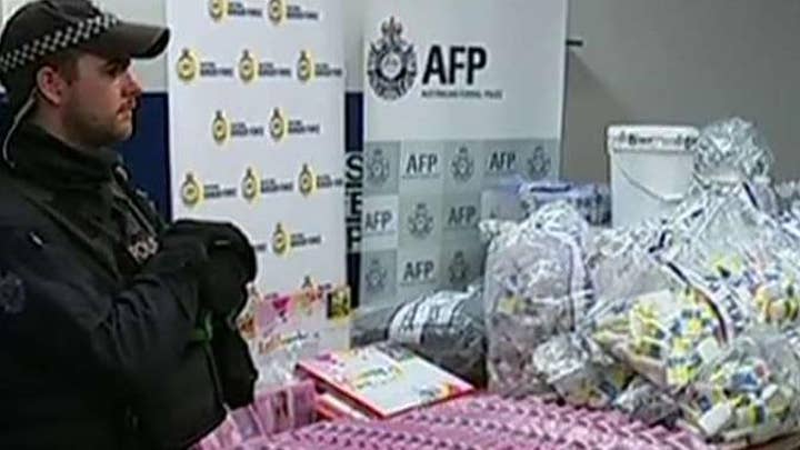 Police bust massive meth ring in Australia