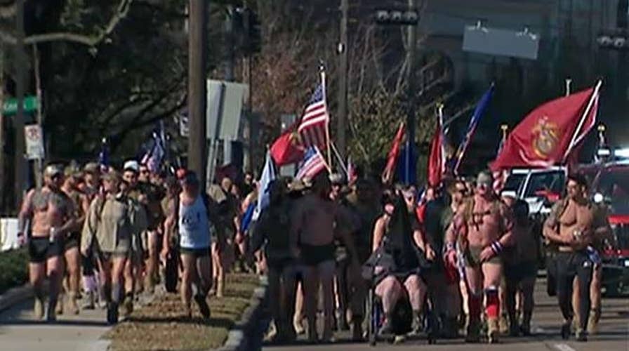 'Irreverent Warriors' hike to draw attention to vet suicides