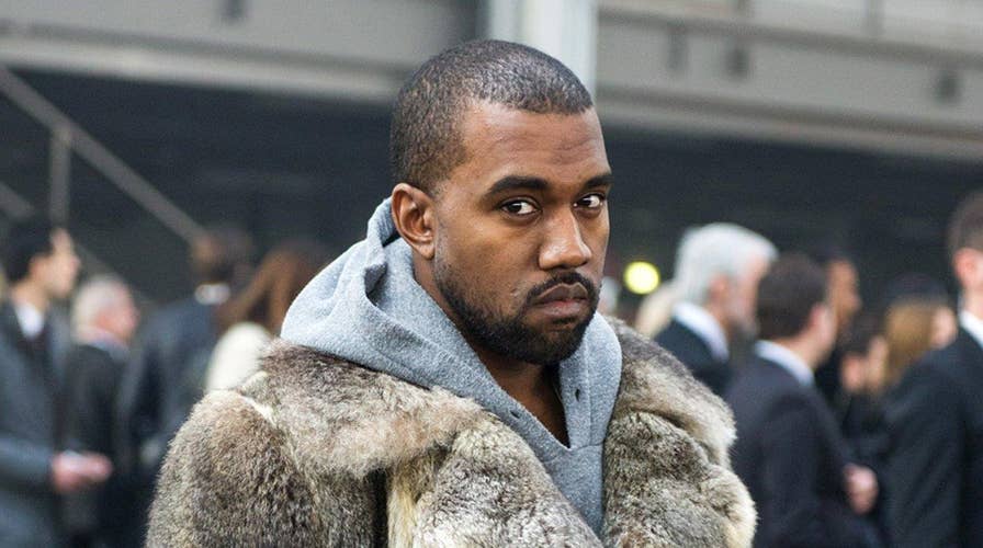 Kanye west 2024 fur coat