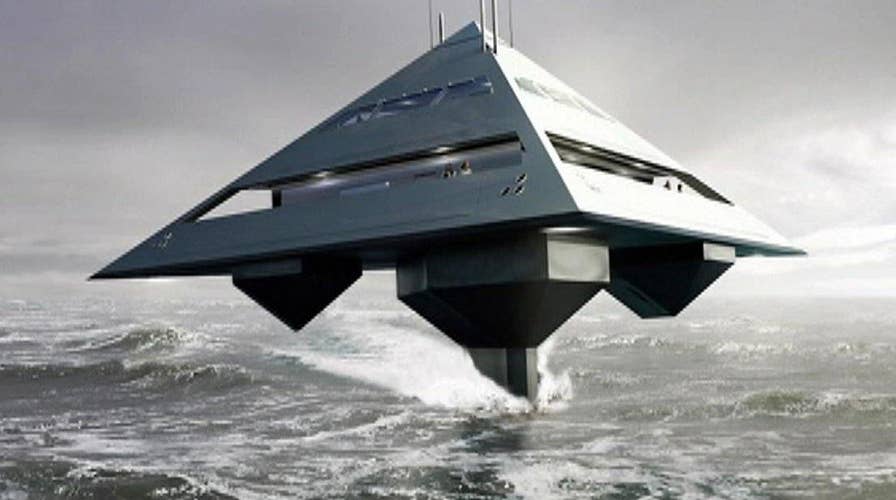 London-based architect gives new meaning to 'super yacht'